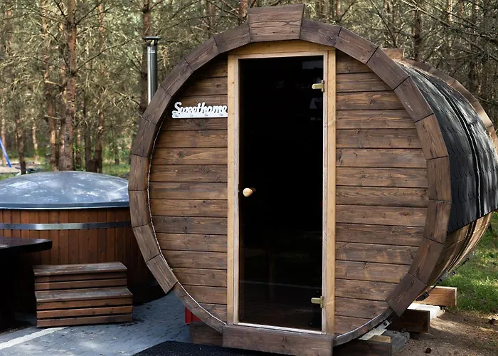 Caloroczne Koczalski Chillout Kaszuby ロッジ