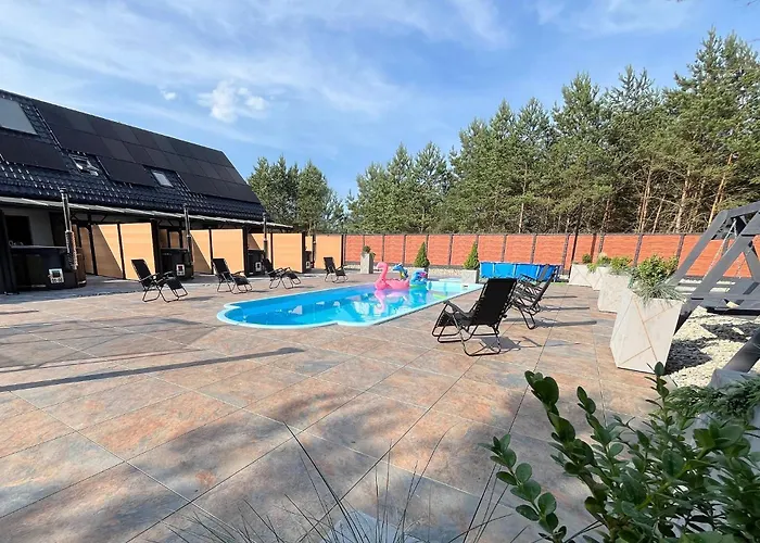 Caloroczne Koczalski Chillout Kaszuby ロッジ *