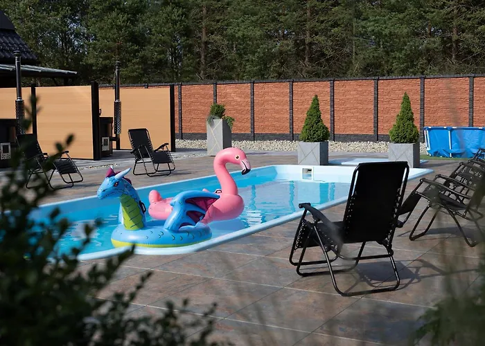 Caloroczne Koczalski Chillout Kaszuby ロッジ Koczala