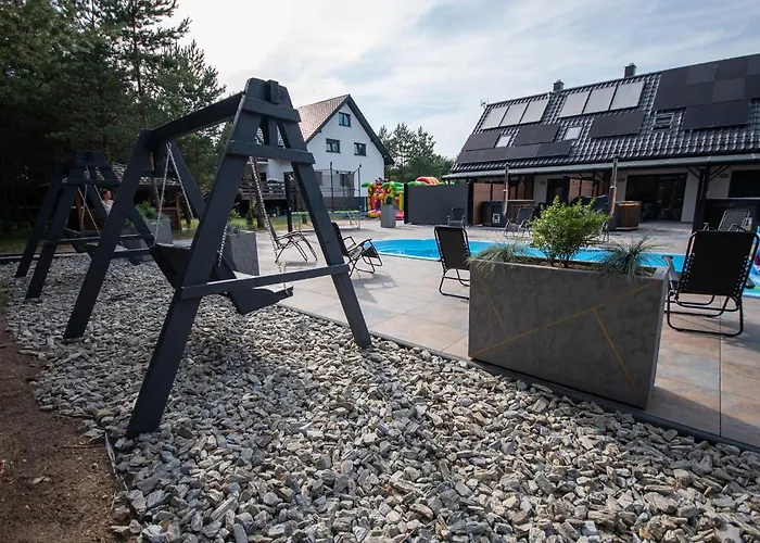 ロッジ Caloroczne Koczalski Chillout Kaszuby Koczala