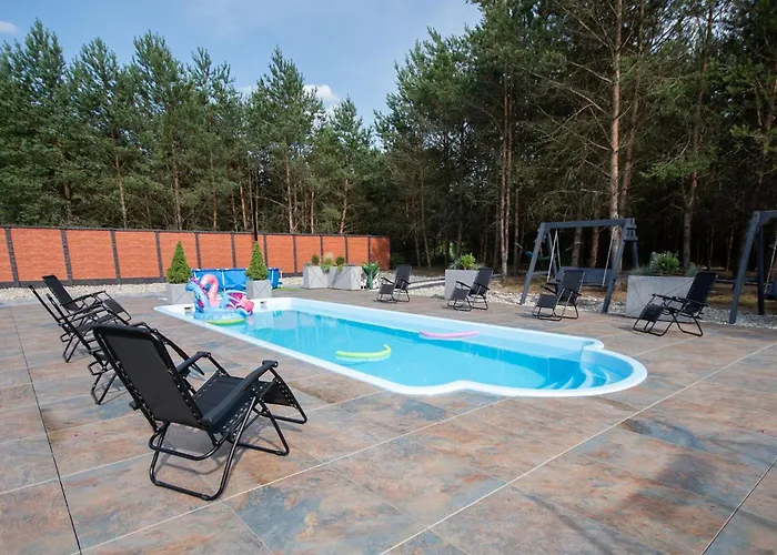 Caloroczne Koczalski Chillout Kaszuby ロッジ *