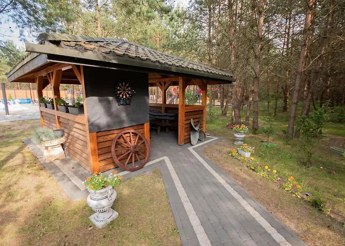 ロッジ Caloroczne Koczalski Chillout Kaszuby Koczala